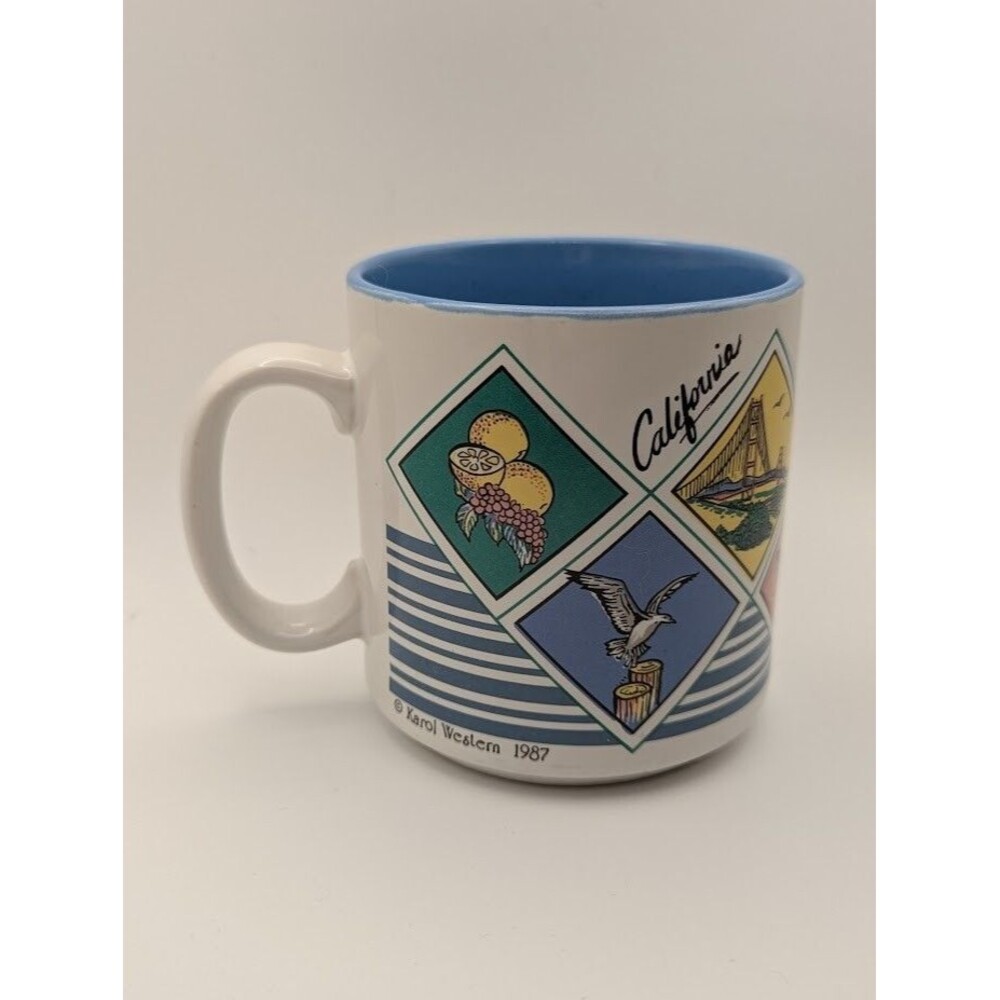 Vintage Karol‎ Western 1987 San  Francisco Coffee Mug